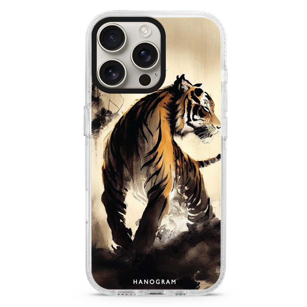 Tiger Painting iPhone 16 Pro & 16 Pro Max Case - Personalized and Stylish Protection