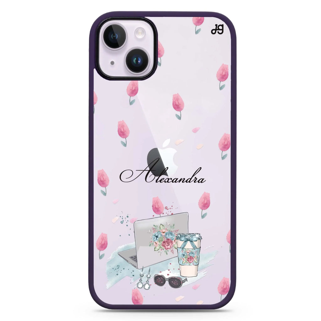My Foral Lifestyle iPhone 15 Impact Guard Bumper Case