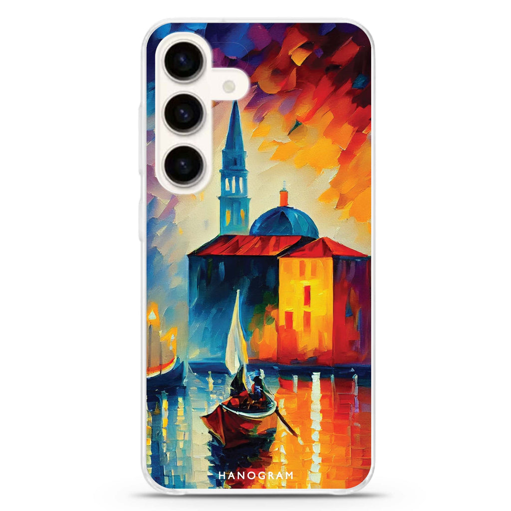 A Boat in Italy Samsung Galaxy Ultra Clear Case