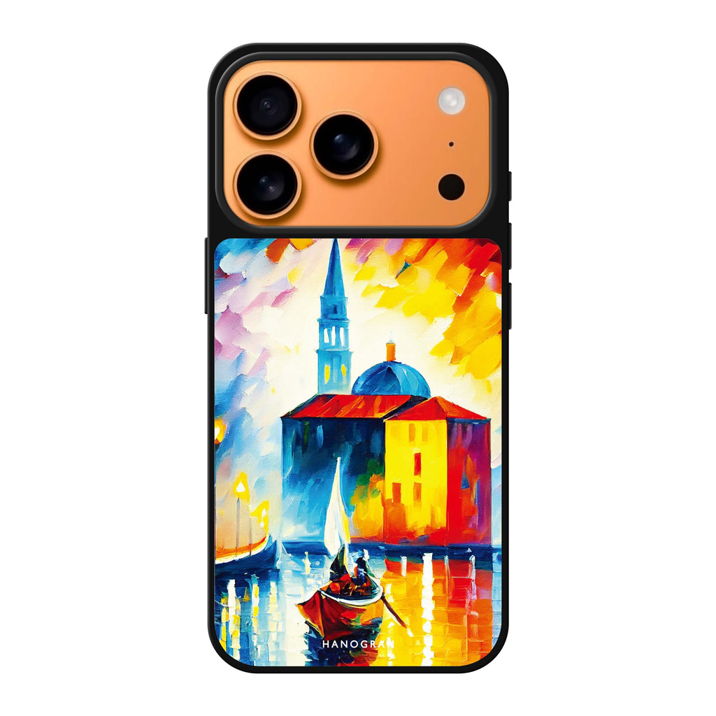 A Boat in Italy boat travel iPhone 17 Pro Max mirror case