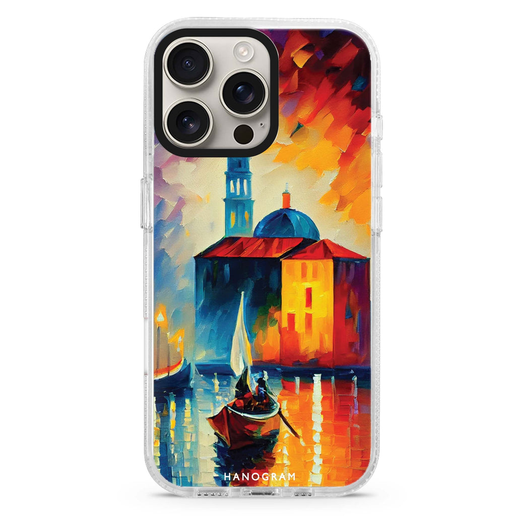 A Boat in Italy MagSafe Compatible iPhone 16 Pro Ultra Clear Case - Personalized and Stylish Protection
