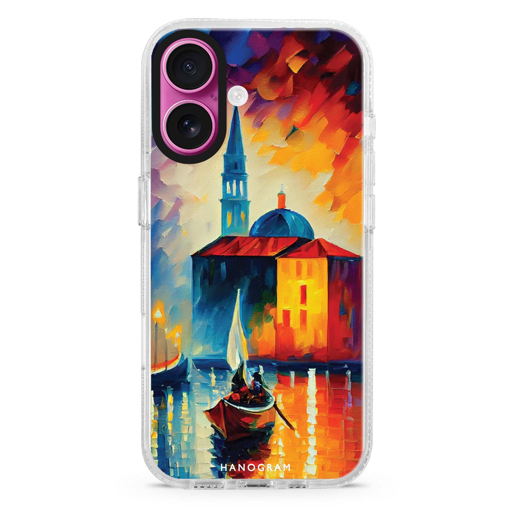 A Boat in Italy MagSafe Compatible iPhone 16 Ultra Clear Case - Personalized and Stylish Protection