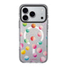 Watercolour Polka Dot pattern watercolor iPhone 17 Pro Max ultra clear case