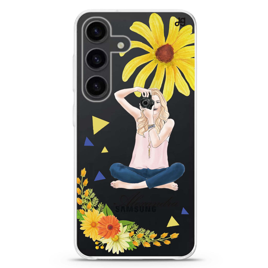 Floral Photography II Galaxy A55 Ultra Clear Case