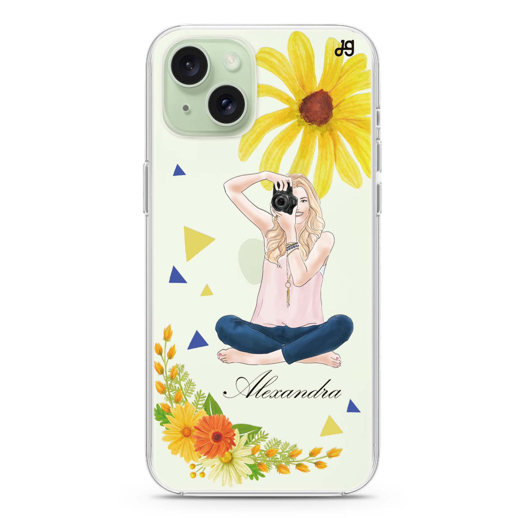 Floral Photography II iPhone 15 plus Ultra Clear Case