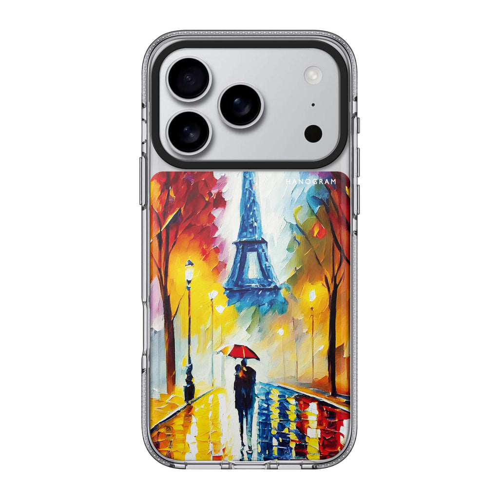 Romantic Paris travel romantic iPhone 17 Pro Max ultra clear case
