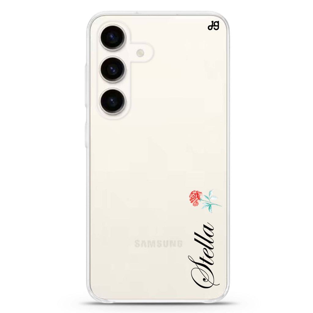 Little Flower II Samsung Galaxy Ultra Clear Case