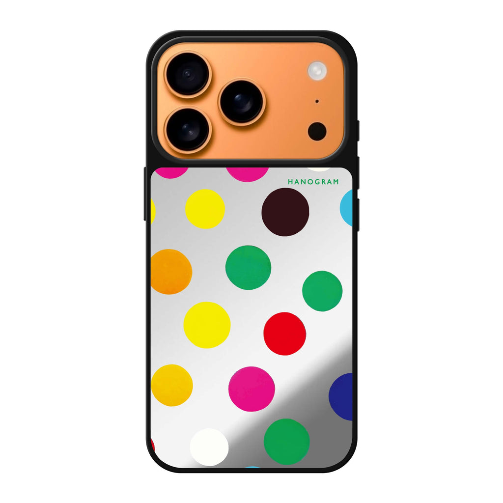 Polka Dot Pattern pattern iPhone 17 Pro Max mirror case