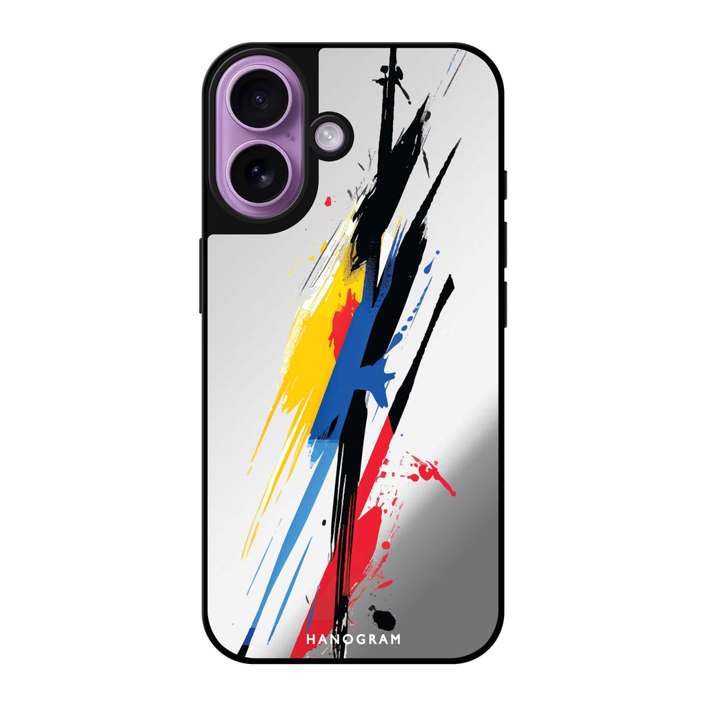 Reflective iPhone 16 Mirror Case –Colorwave Creations Design