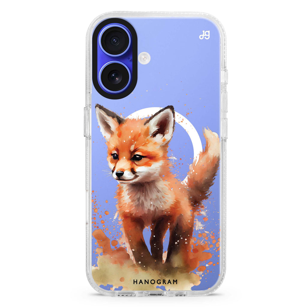 A Fox MagSafe Compatible iPhone 16 Ultra Clear Case - Personalized and Stylish Protection