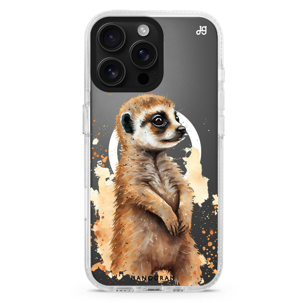 A Meerkat MagSafe Compatible iPhone 16 Pro Ultra Clear Case - Personalized and Stylish Protection