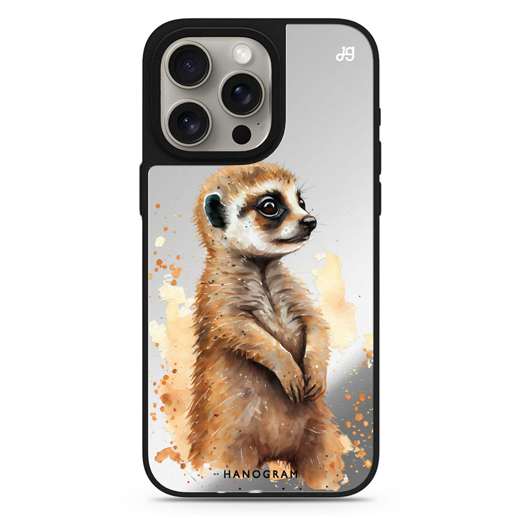 A Meerkat MagSafe compatible mirror case for iPhone 16/15/14 Pro Max and Pro, main view
