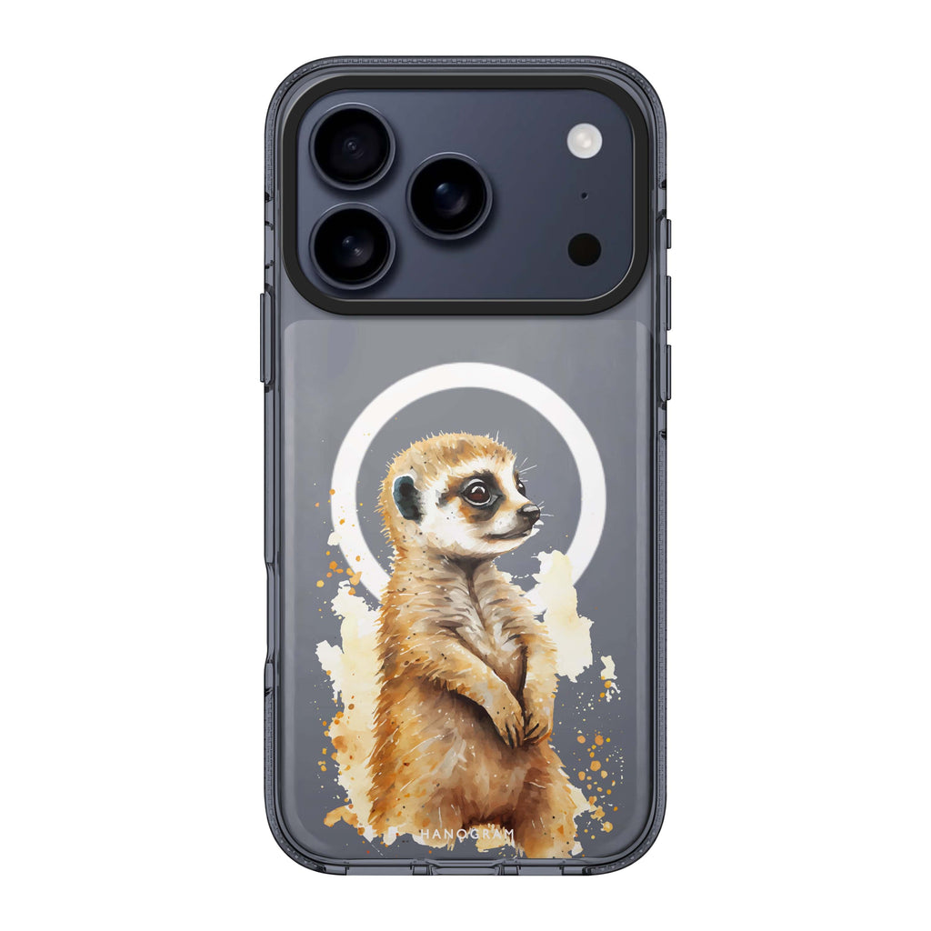 A Meerkat meerkat animal iPhone 17 Pro Max ultra clear case