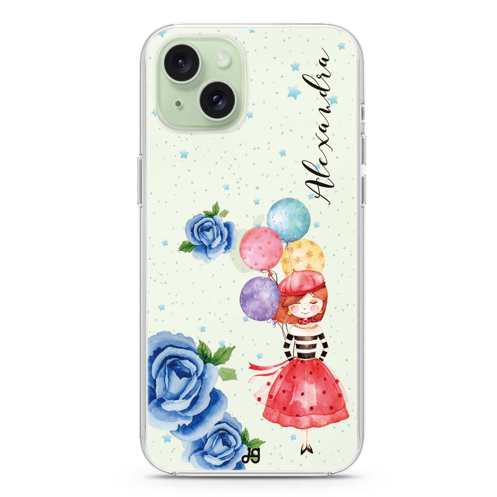 Thumbeina iPhone 15 plus Ultra Clear Case
