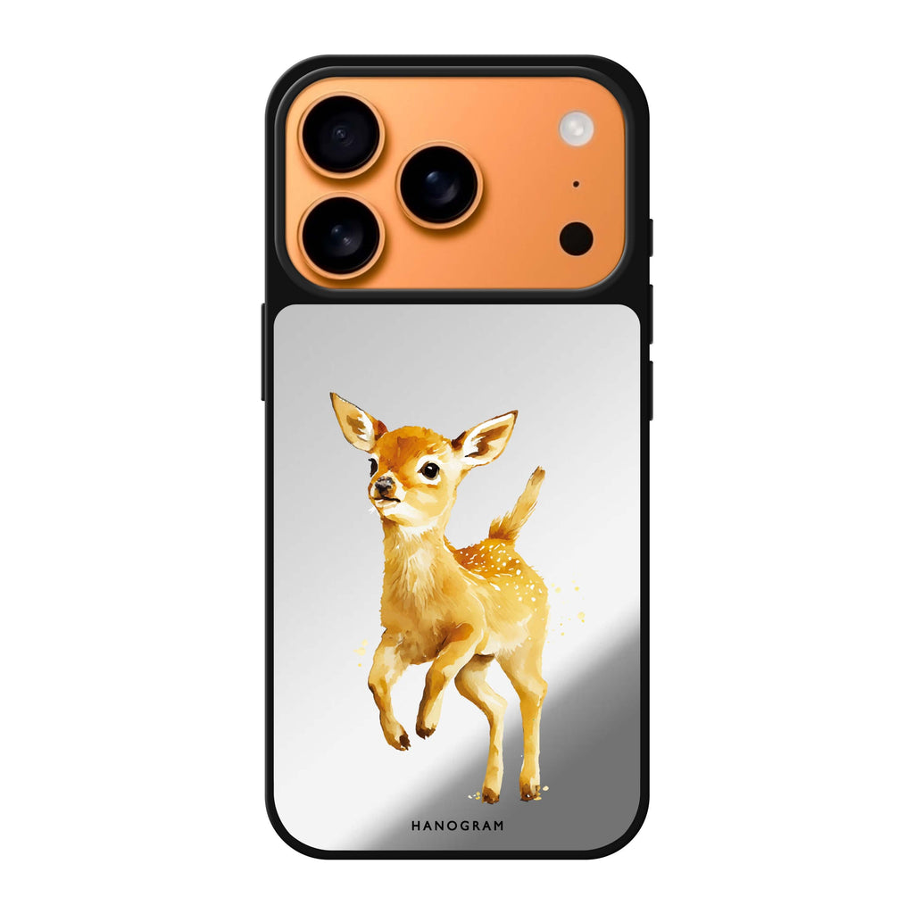 A Deer deer animal iPhone 17 Pro Max mirror case