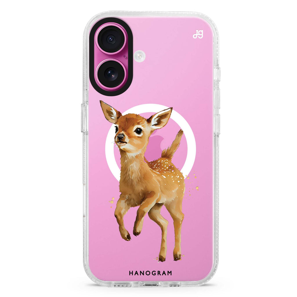 A Deer MagSafe Compatible iPhone 16 Ultra Clear Case - Personalized and Stylish Protection