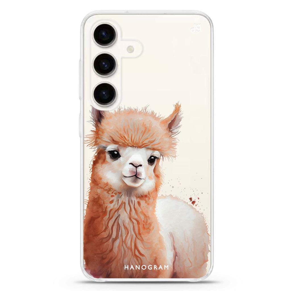 A Alpaca Samsung Galaxy Ultra Clear Case