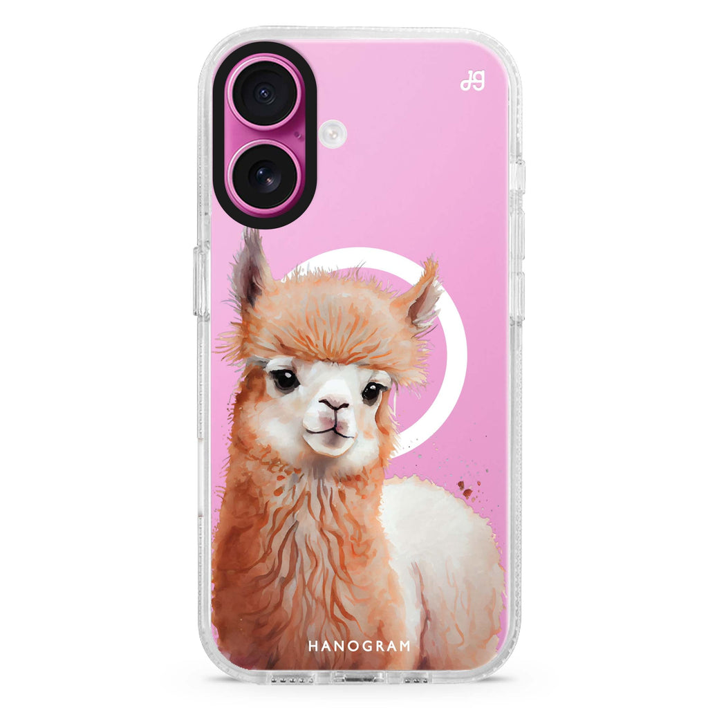 A Alpaca MagSafe Compatible iPhone 16 Ultra Clear Case - Personalized and Stylish Protection