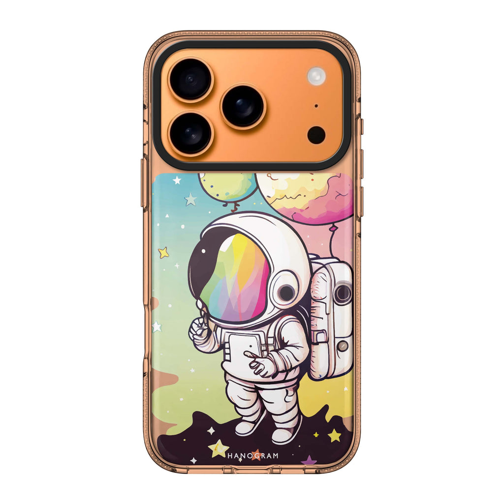 Astronauts astronaut celestial iPhone 17 Pro Max ultra clear case