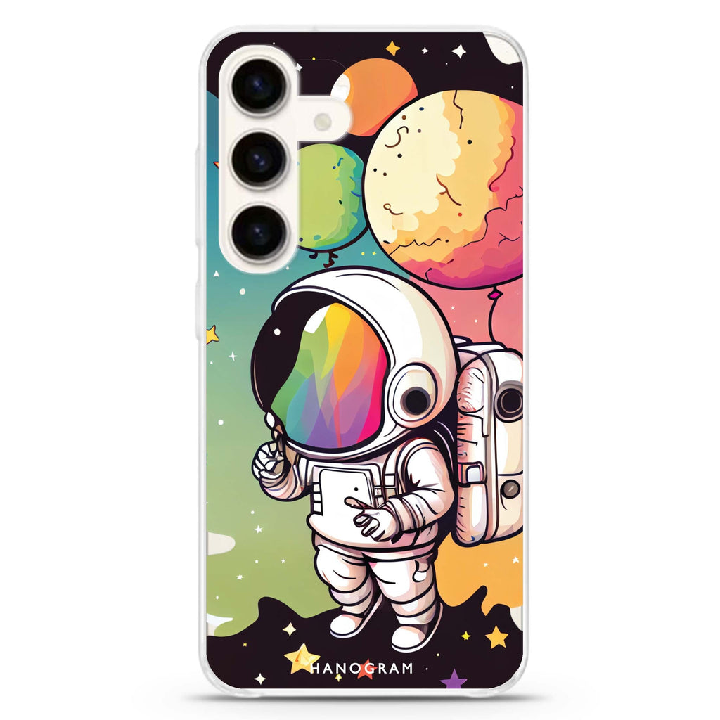 Astronauts Samsung Galaxy Ultra Clear Case