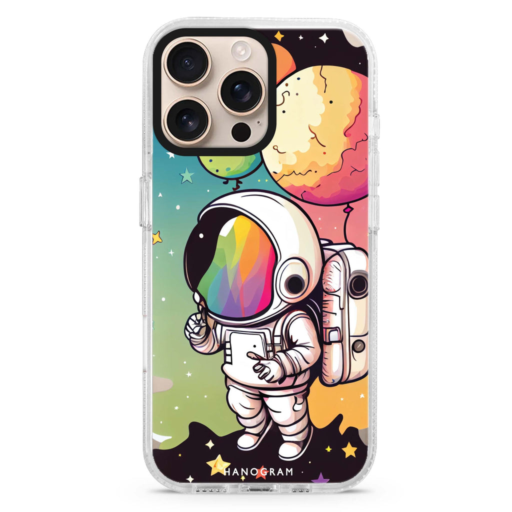 Astronauts iPhone 16 Pro & 16 Pro Max Case - Personalized and Stylish Protection