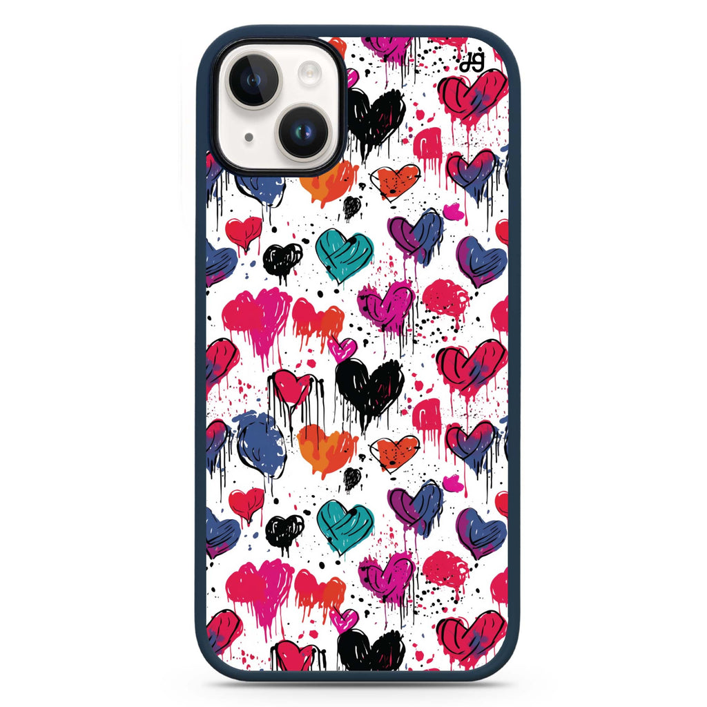 Bleeding Passion iPhone 15 Impact Guard Bumper Case