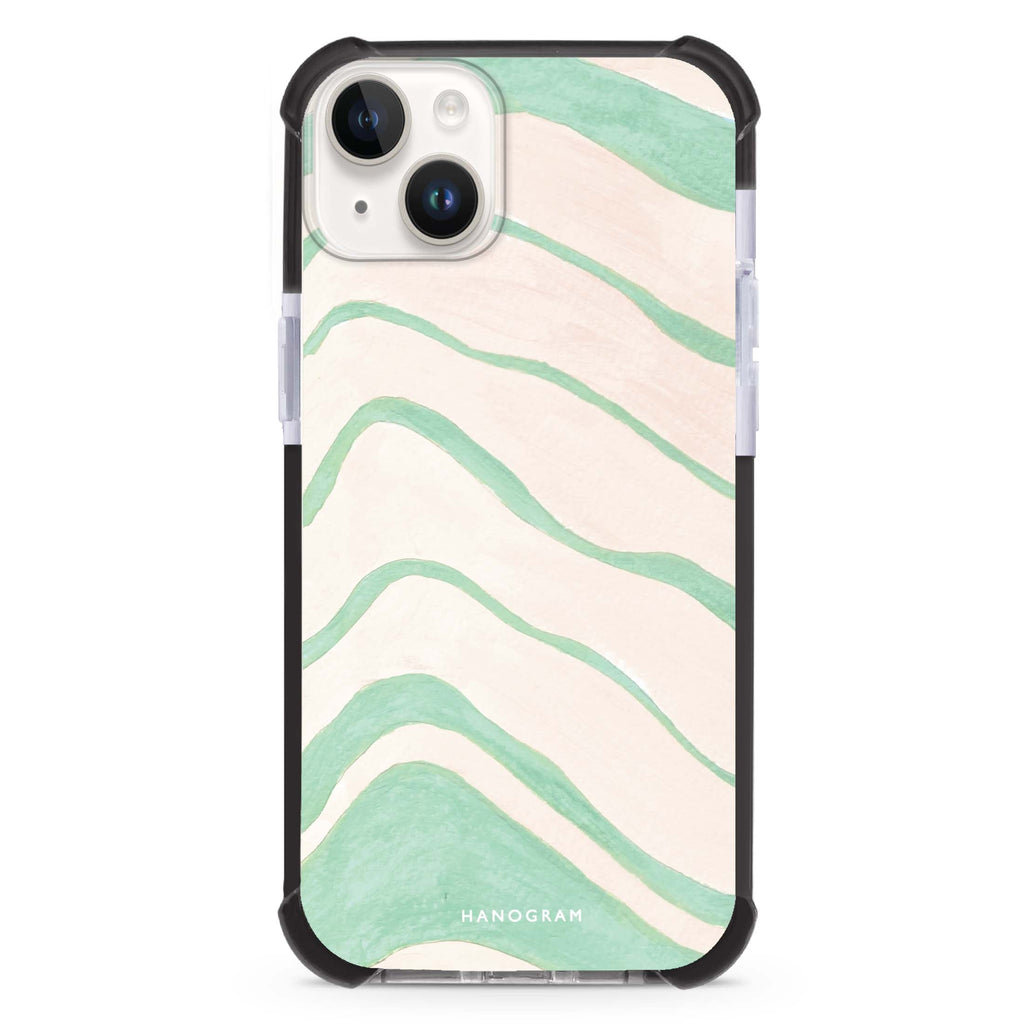 Abstract Paint Pattern iPhone 15 Plus Ultra Shockproof Case