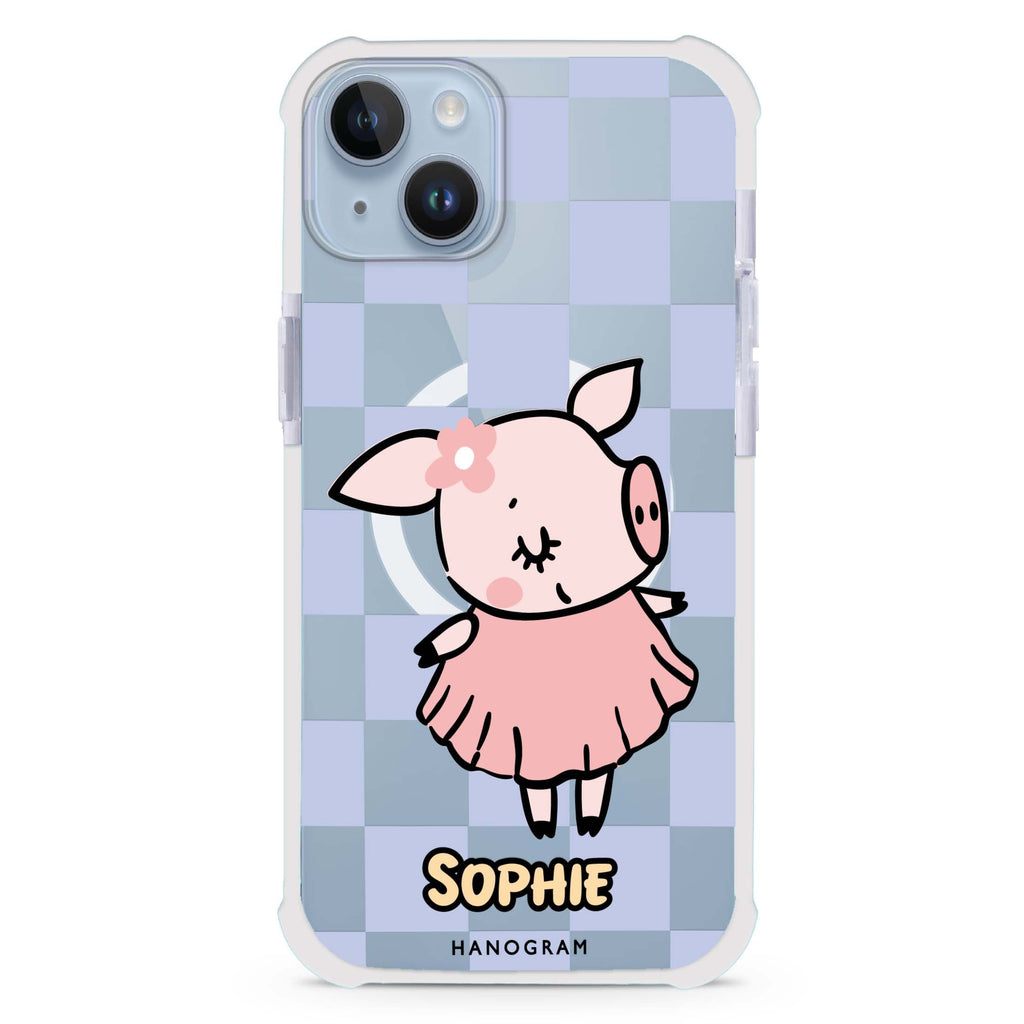 Pretty Pig iPhone 15 Plus MagSafe Compatible Ultra Shockproof Case