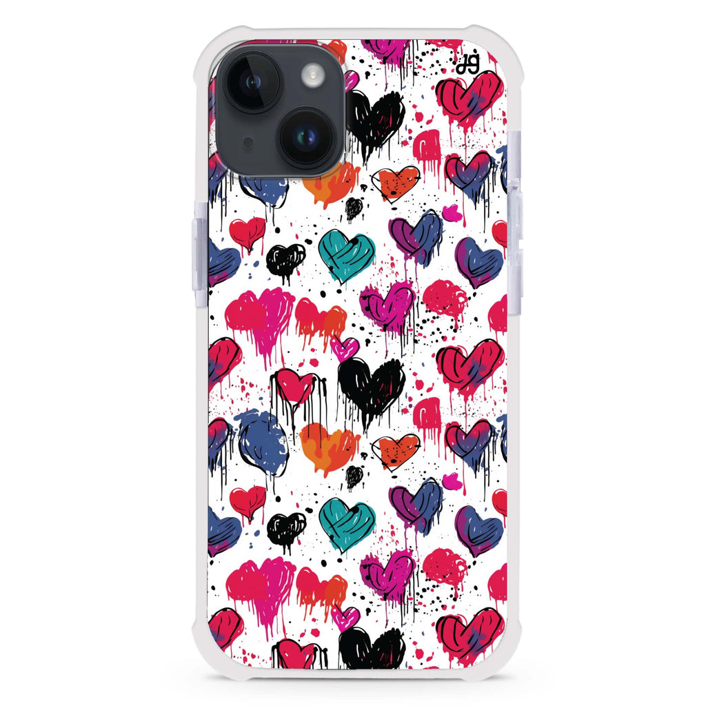 Bleeding Passion iPhone 15 Plus Ultra Shockproof Case