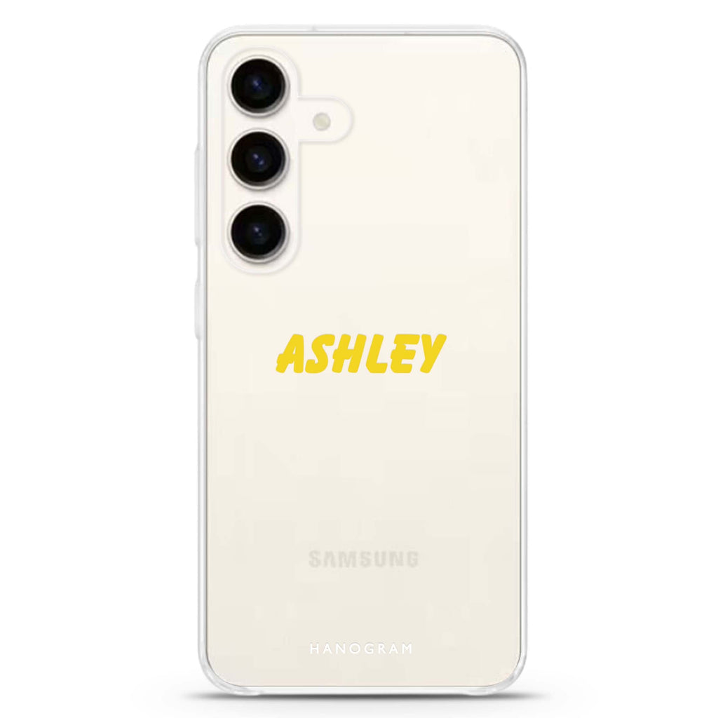 NameGlow Samsung Galaxy Ultra Clear Case