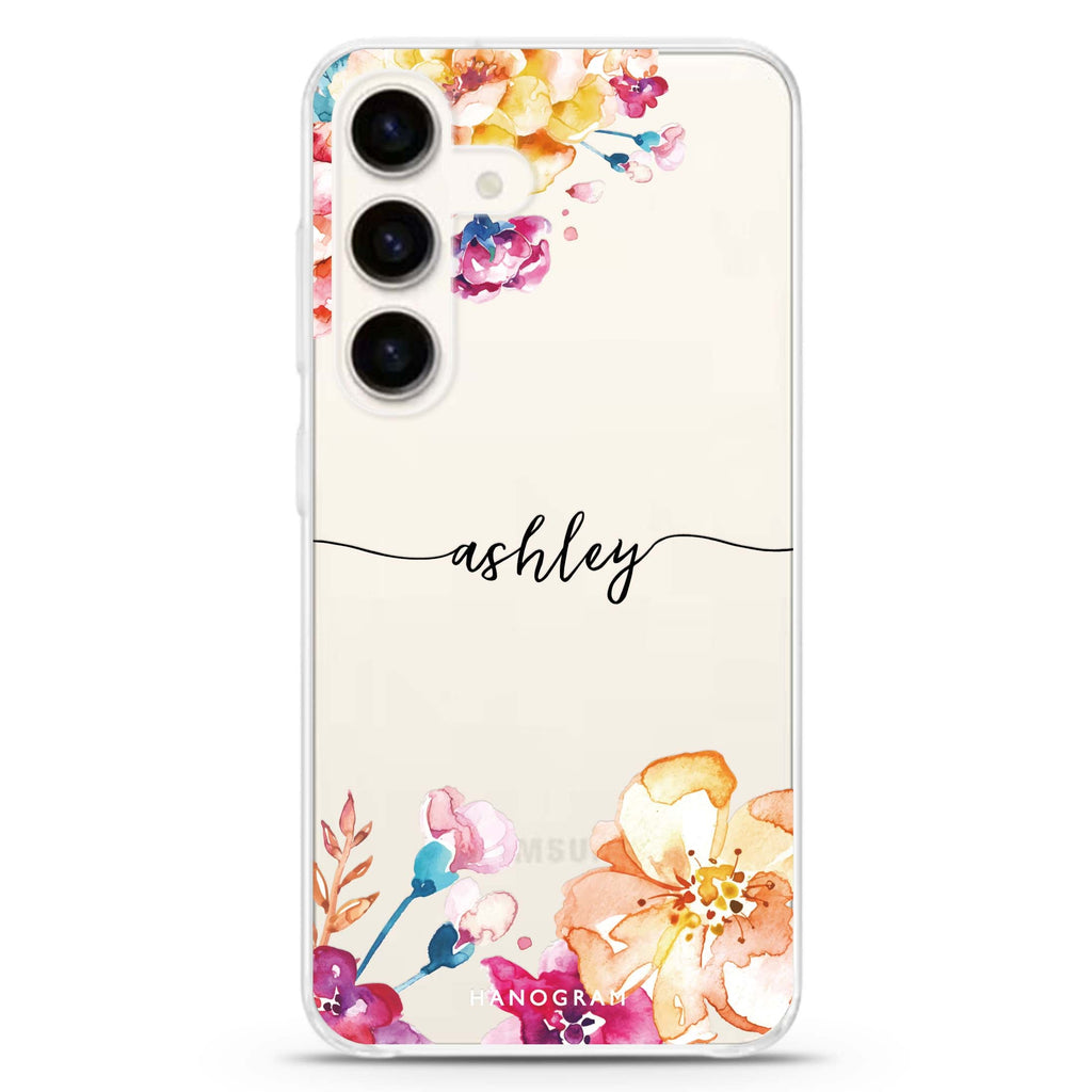 Art of Flowers Samsung Galaxy Ultra Clear Case