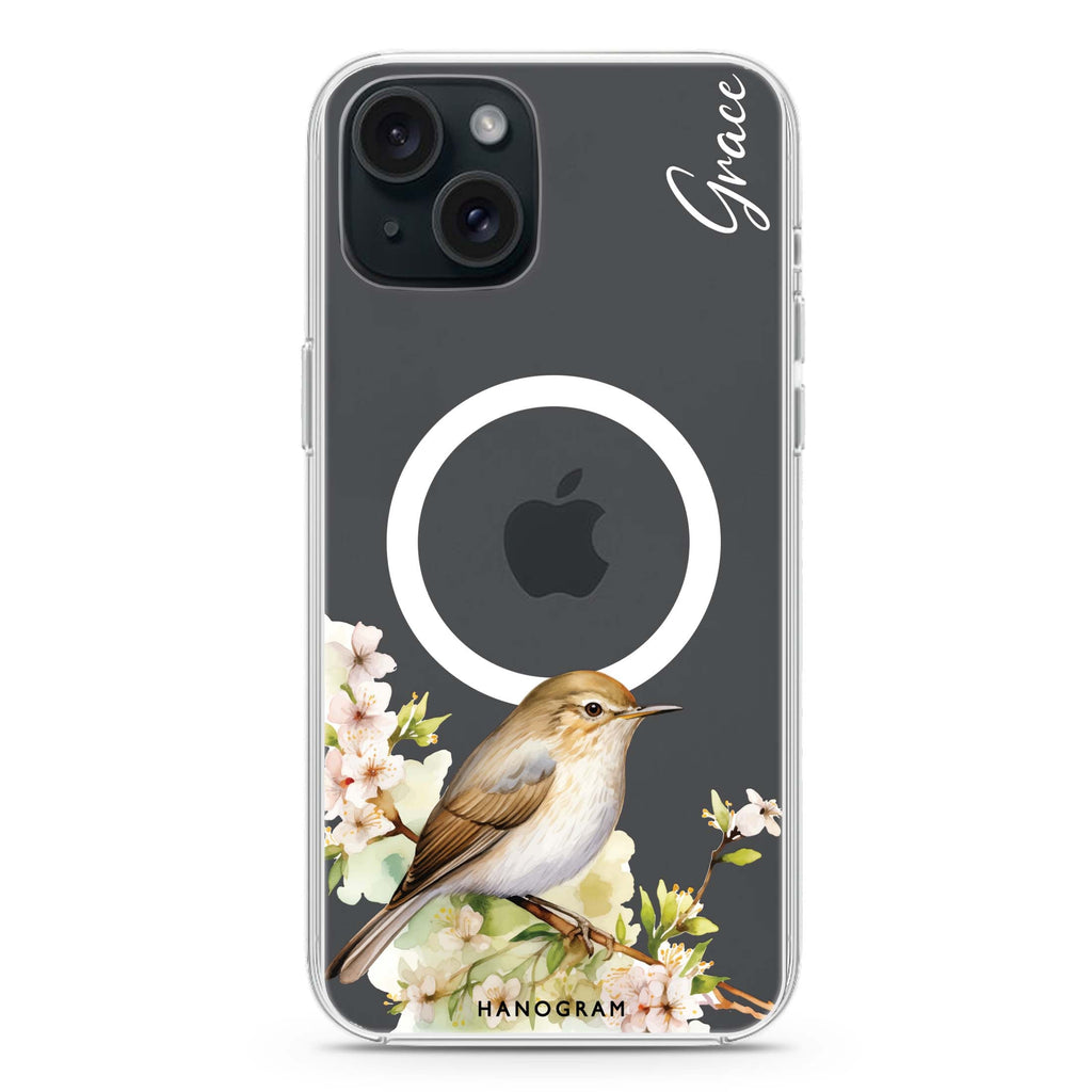 Warbler's Haven iPhone 15 Plus MagSafe Compatible Ultra Clear Case