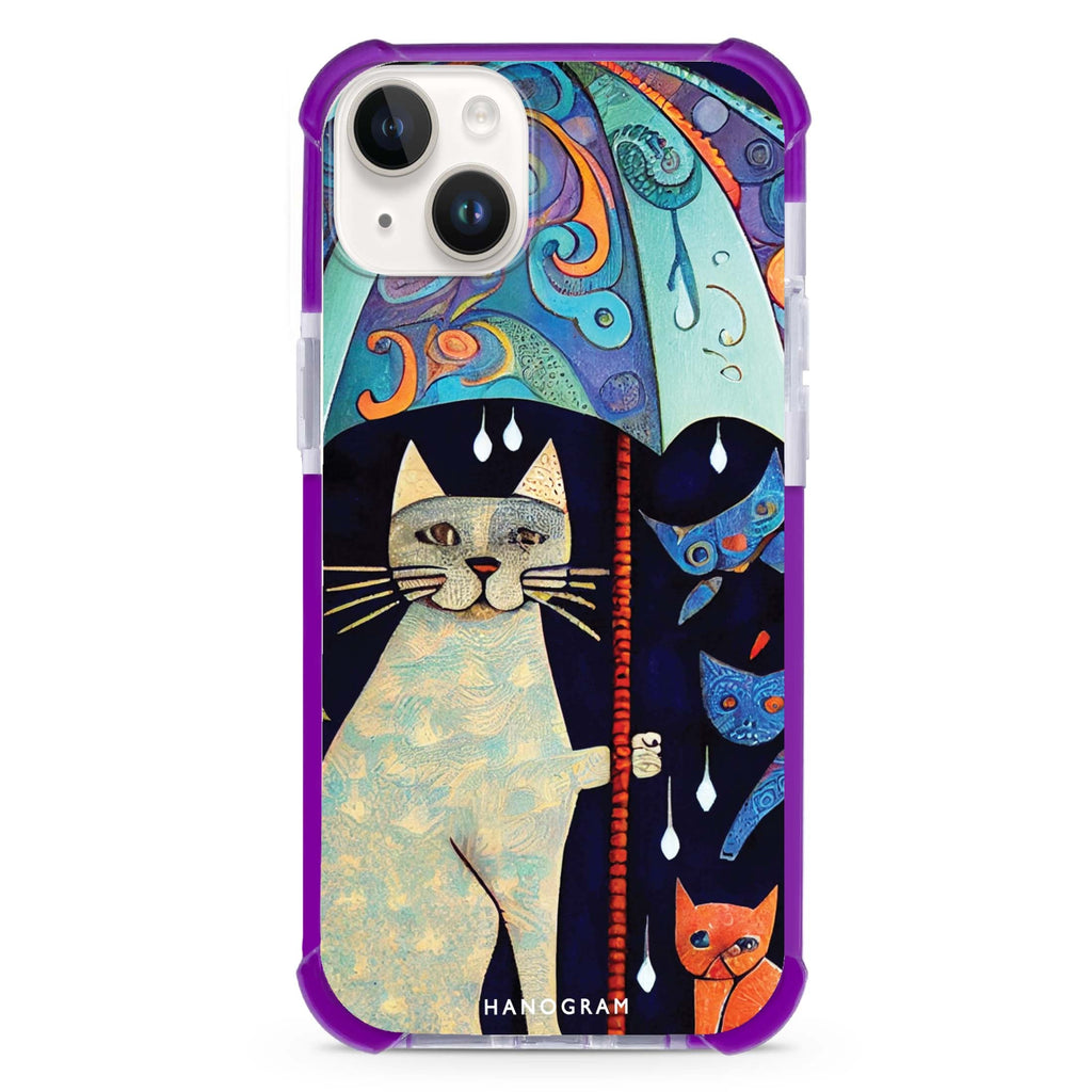 Raining Cat iPhone 15 Plus Ultra Shockproof Case