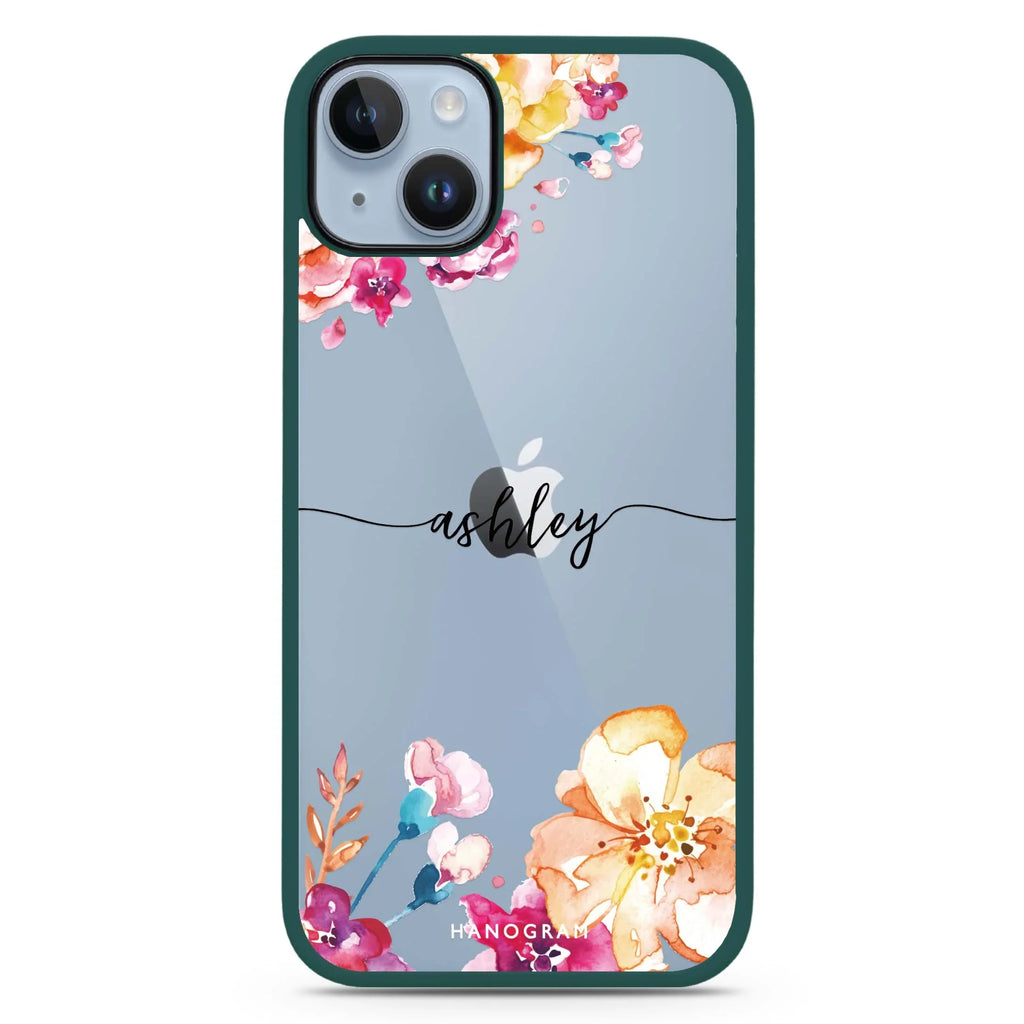 Art of Flowers iPhone 15 Impact Guard Bumper Case