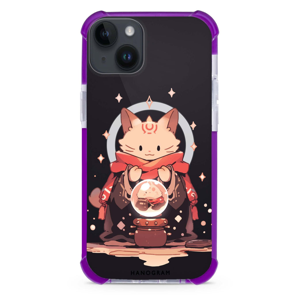 Mystic Feline iPhone 15 Plus MagSafe Compatible Ultra Shockproof Case