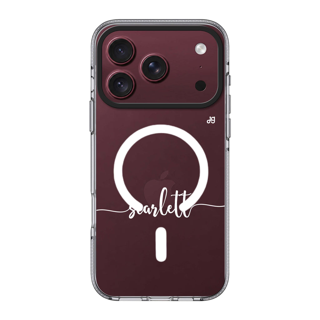 Script Handwritten Ultra Clear Case