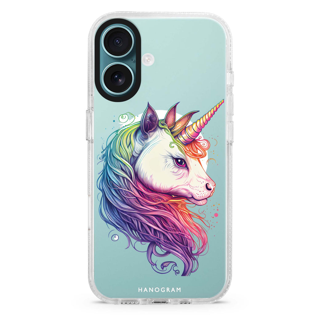 A unicorn MagSafe Compatible iPhone 16 Ultra Clear Case - Personalized and Stylish Protection