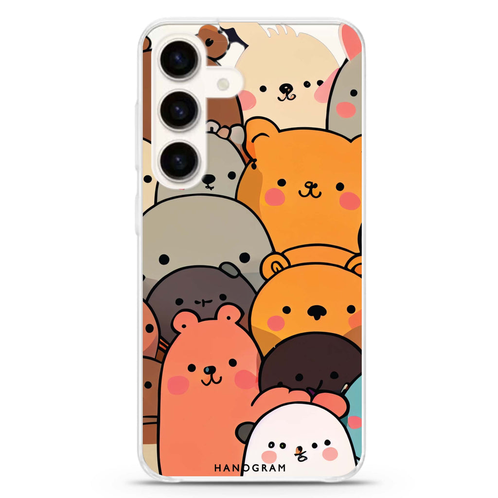 Cute animals Samsung Galaxy Ultra Clear Case