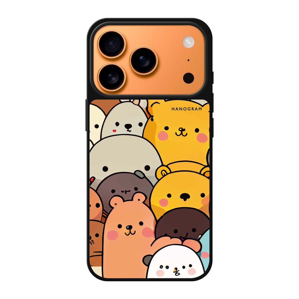 Cute animals animal cute iPhone 17 Pro Max mirror case