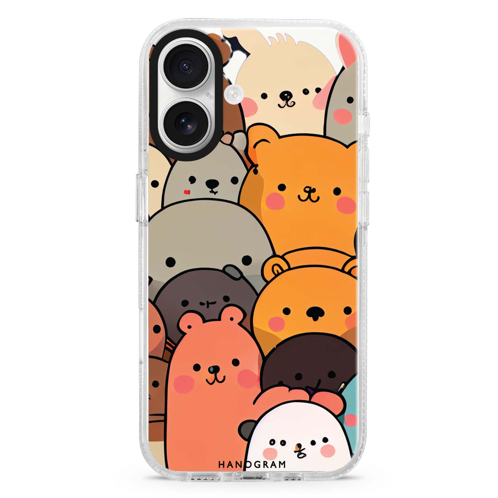 Cute animals MagSafe Compatible iPhone 16 Ultra Clear Case - Personalized and Stylish Protection