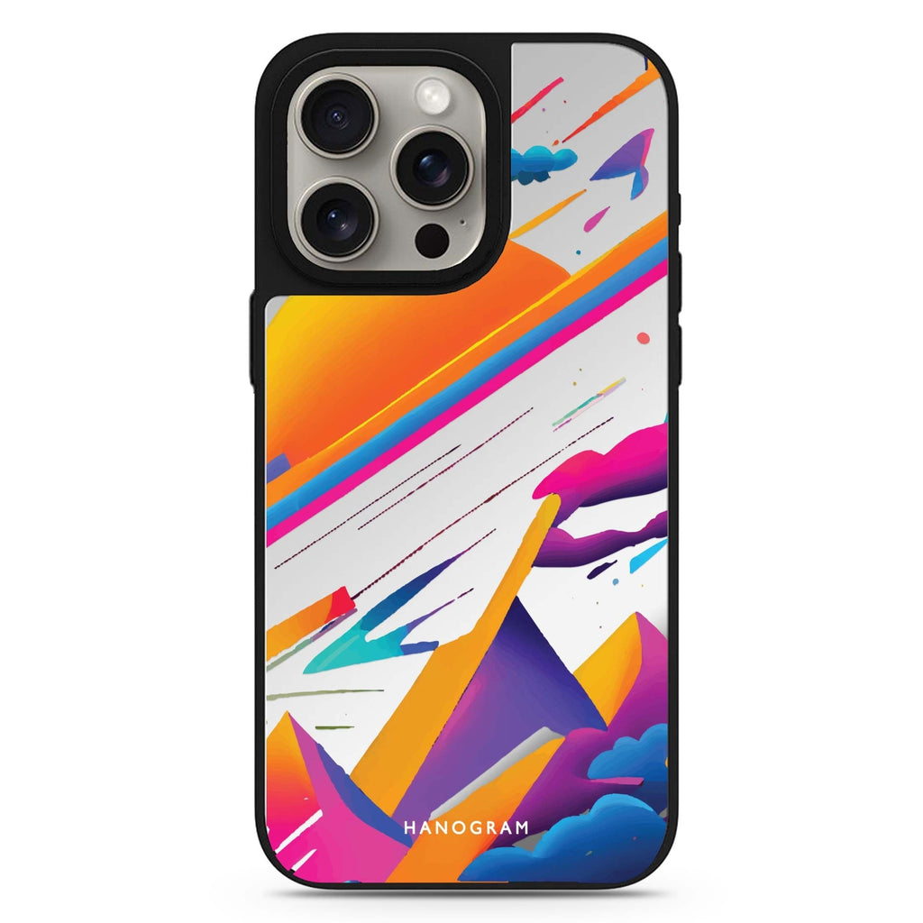 Galaxy Art MagSafe compatible mirror case for iPhone 16/15/14 Pro Max and Pro, main view