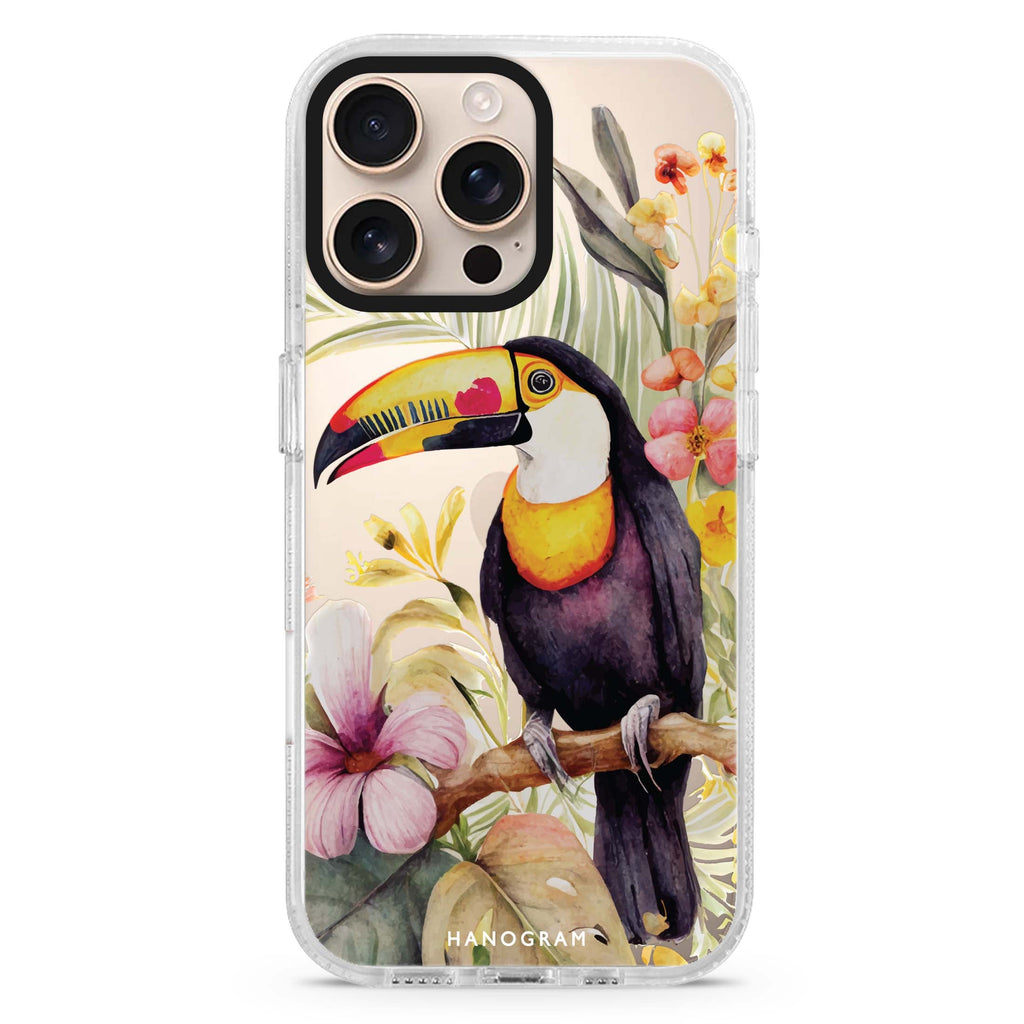 Tropical bird iPhone 16 Pro & 16 Pro Max Case - Personalized and Stylish Protection