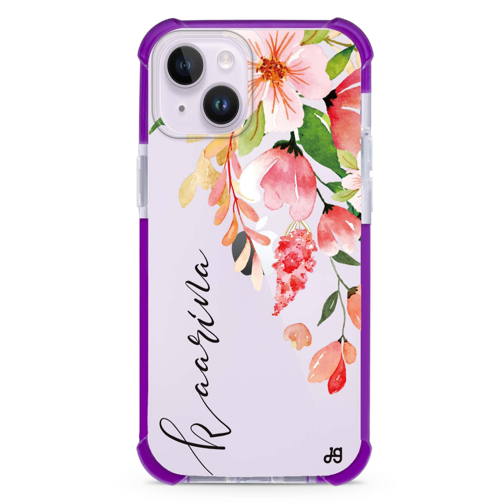 Watercolor Blossom iPhone 15 Plus Ultra Shockproof Case
