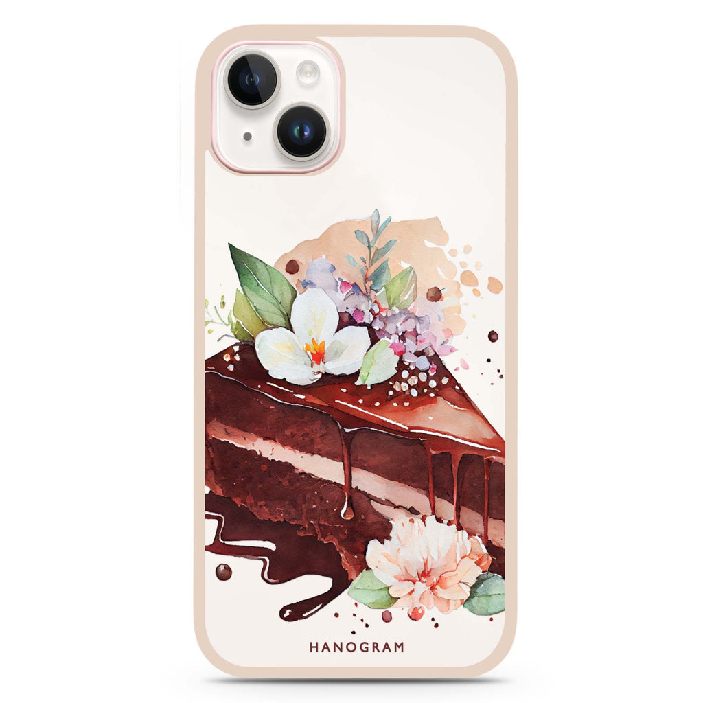 Floral Cake iPhone 15 Impact Guard Bumper Case