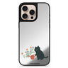 Purrfect Gardener cat design iPhone 16/15/14 Pro Max & Pro mirror case