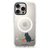 Purrfect Gardener MagSafe Compatible Ultra Clear Case