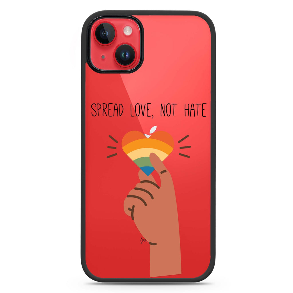 Spread Love iPhone 15 Plus Impact Guard Bumper Case