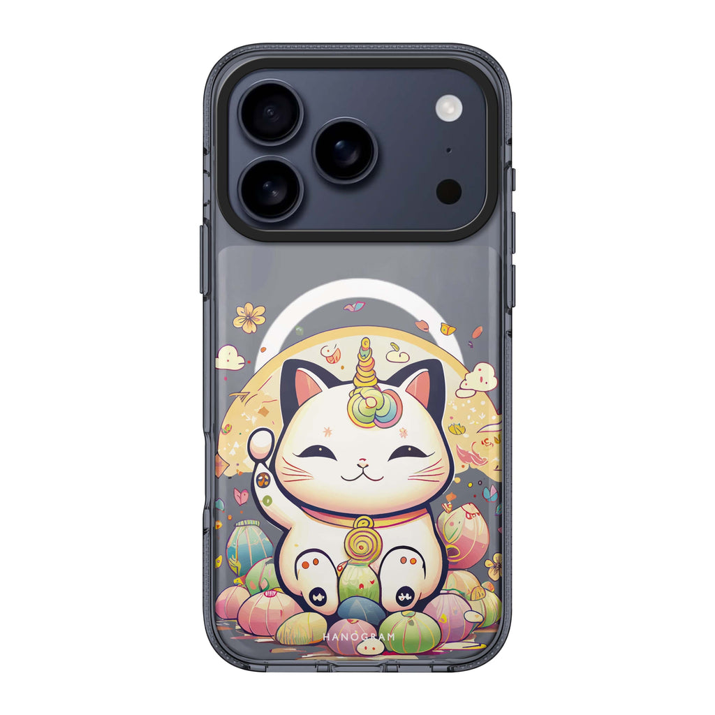 Cute Lucky Cat cat animal cute iPhone 17 Pro Max ultra clear case