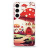 Mushroom Art Samsung Galaxy Ultra Clear Case
