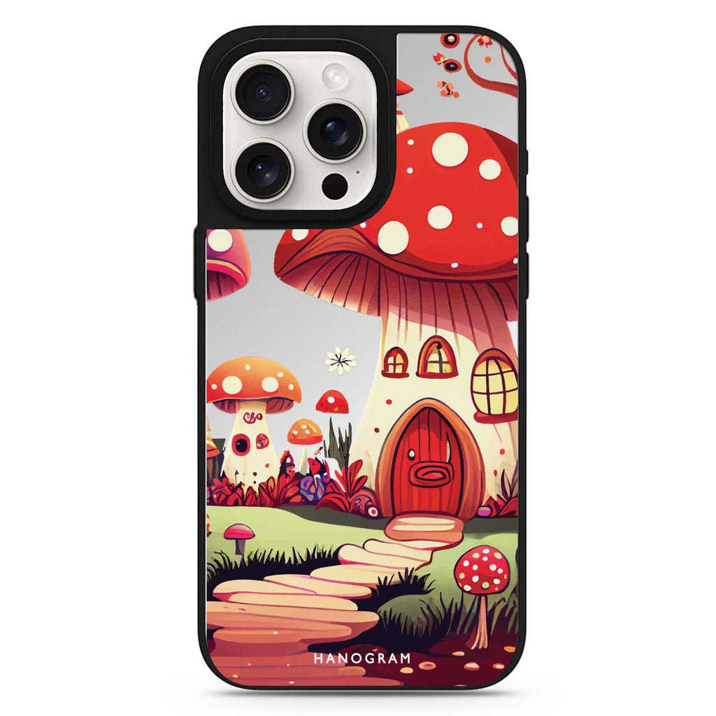 Mushroom Art #2 MagSafe compatible mirror case for iPhone 16/15/14 Pro Max and Pro, main view